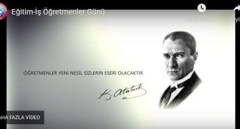 24 Kasım Öğretmenler Günü Kutlu Olsun!