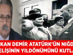Başkan Demir Atatürk’ün Niğde’ye Gelişinin Yıldönümünü Kutladı